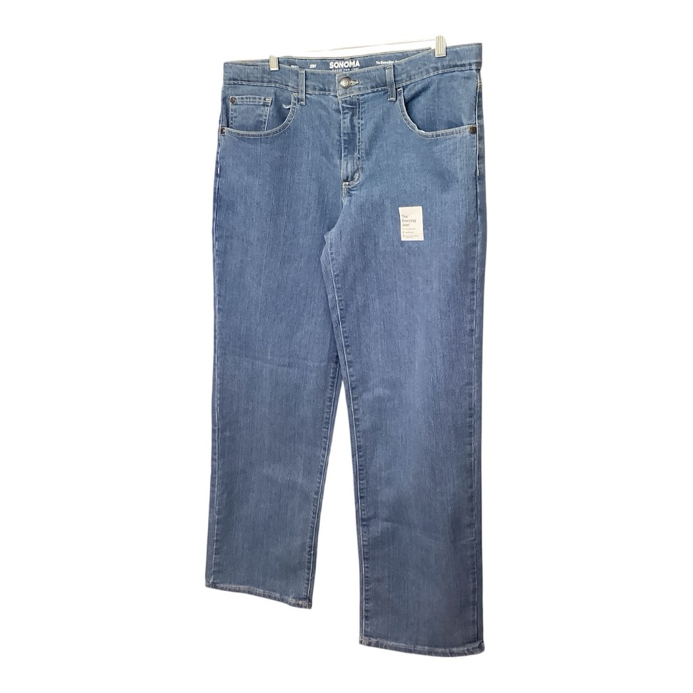 Sonoma Jeans Boys Size 20H Straight Stretch & Adjustable Waist NWT $26